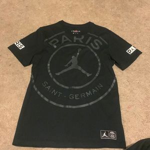 Jordan X PSG black shirt